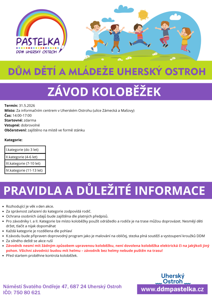 Závody koloběžek 2026