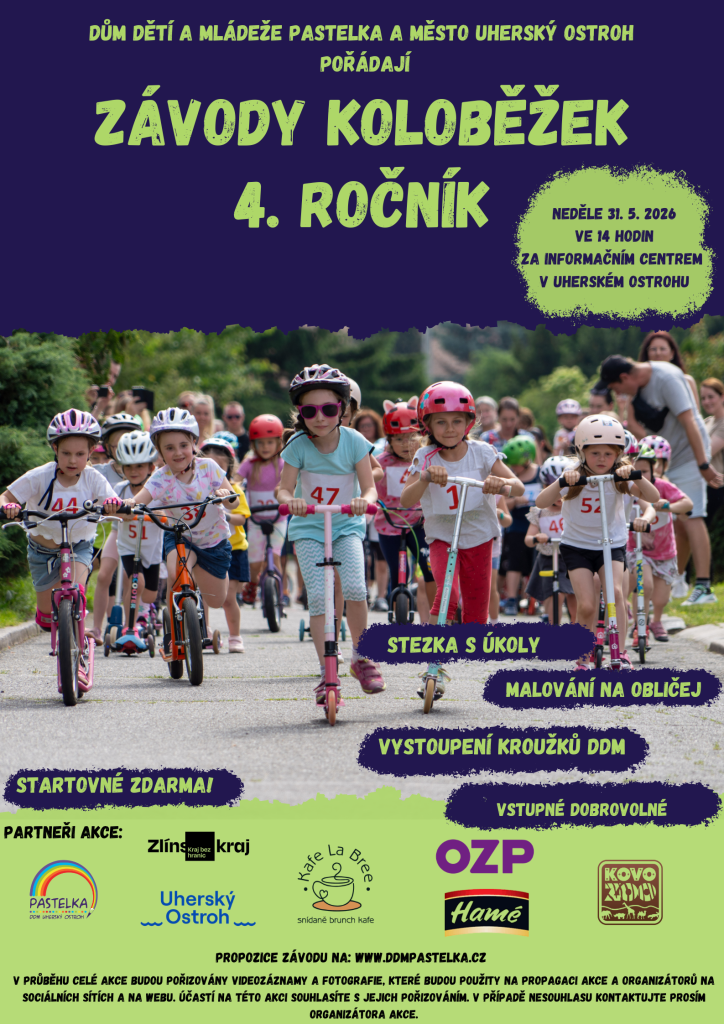 Závody koloběžek 2026